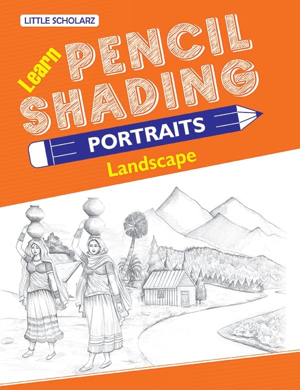Learn Pencil Shading Portraits - LANDSCAPE Paperback – 7 June 2025