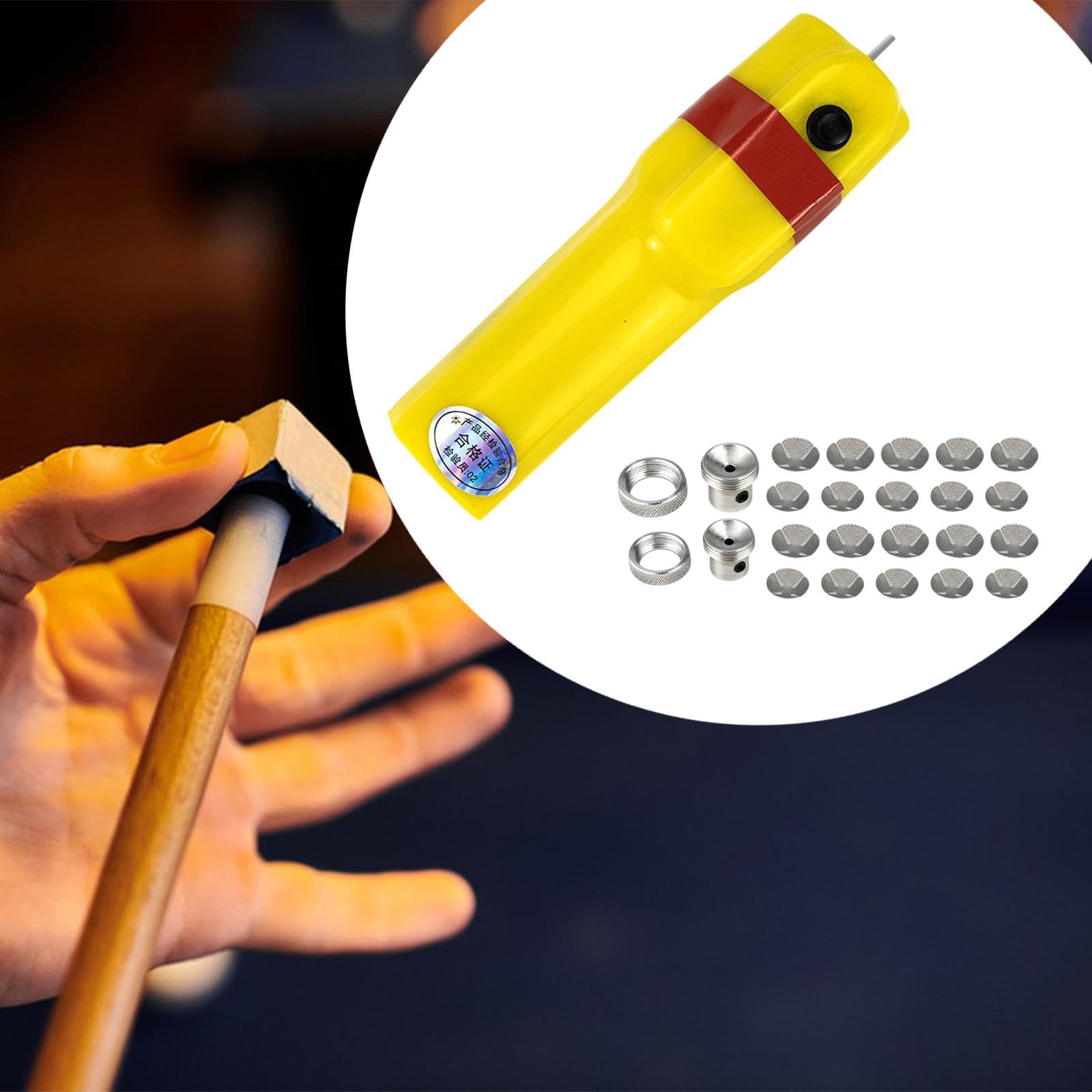 Amazon | Zxpjkyu メンテナンスと修理のためのビリヤードキューチップ