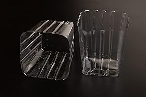 Square Planter Inserts: Durable Clear Liners for Wood Boxes (3.25"x3.75")