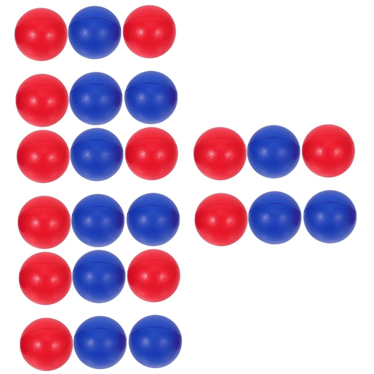 SUPVOX 4sets Beach Paddle Ball Pu Training Balls for Outdoor Games for Hand Eye Coordination and Skill Development Soft Design for Beginners 6pcs*4