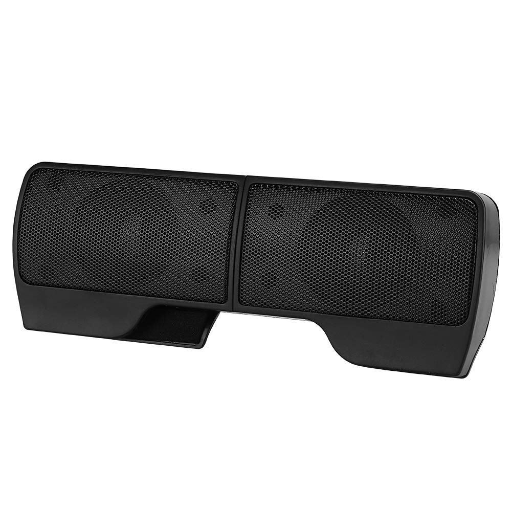 Junluck Mini Speaker, Bass Stereo Wired Loud Computer Portable Laptop Soundbar, Desktop for PC Laptop Computer Accessories with Volume Adjustment with a Clip