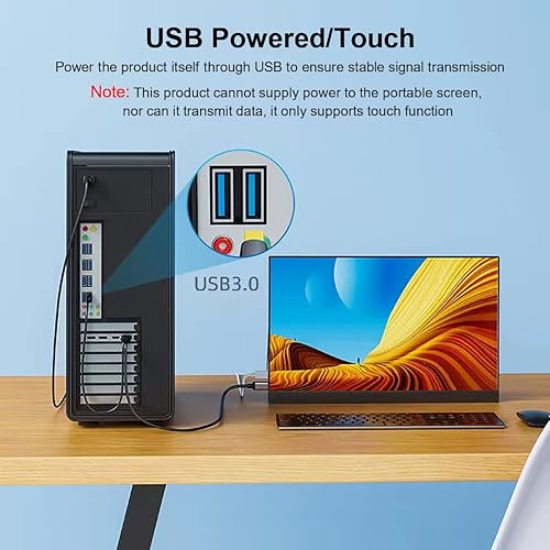 Miniatura 4 de WJESOG DisplayPort a USB C con adaptador de cable USB 4K a 60Hz, convertidor DP macho a tipo C macho compatible con Thunderbolt 34, MacBook ProAir