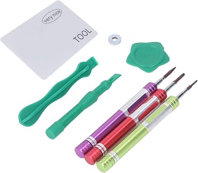 Laptop Repair Kit, 9 Piece Electronics Toolkit, Precision Screwdrivers, Pry Tools, Ideal for Mobile Device and Tech Repairs
