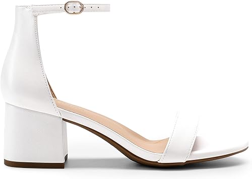 Miniatura 2 de DREAM PAIRS Sandalias pump de tacón bajo y grueso para mujer