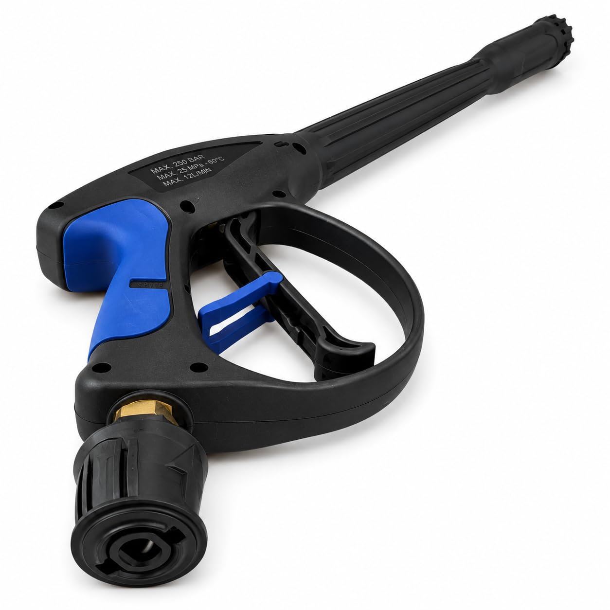 M&M Smartek Pistole ad alta pressione professionale/hobbistica, 2 frese, adatte per idropulitrice Kärcher Kränzle, con tubo ad alta pressione Click da 5 m