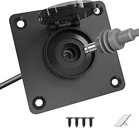 Painel de montagem Starlink Mini Power Port com tampa de encaixe rápido: alumínio aeronáutico, à prova d'água IP67, parafusos de aço inoxidável 304 - kit de instalação para trailer