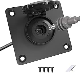 Painel de montagem Starlink Mini Power Port com tampa de encaixe rápido: alumínio aeronáutico, à prova d'água IP67, parafusos de aço inoxidável 304 - kit de instalação para trailer