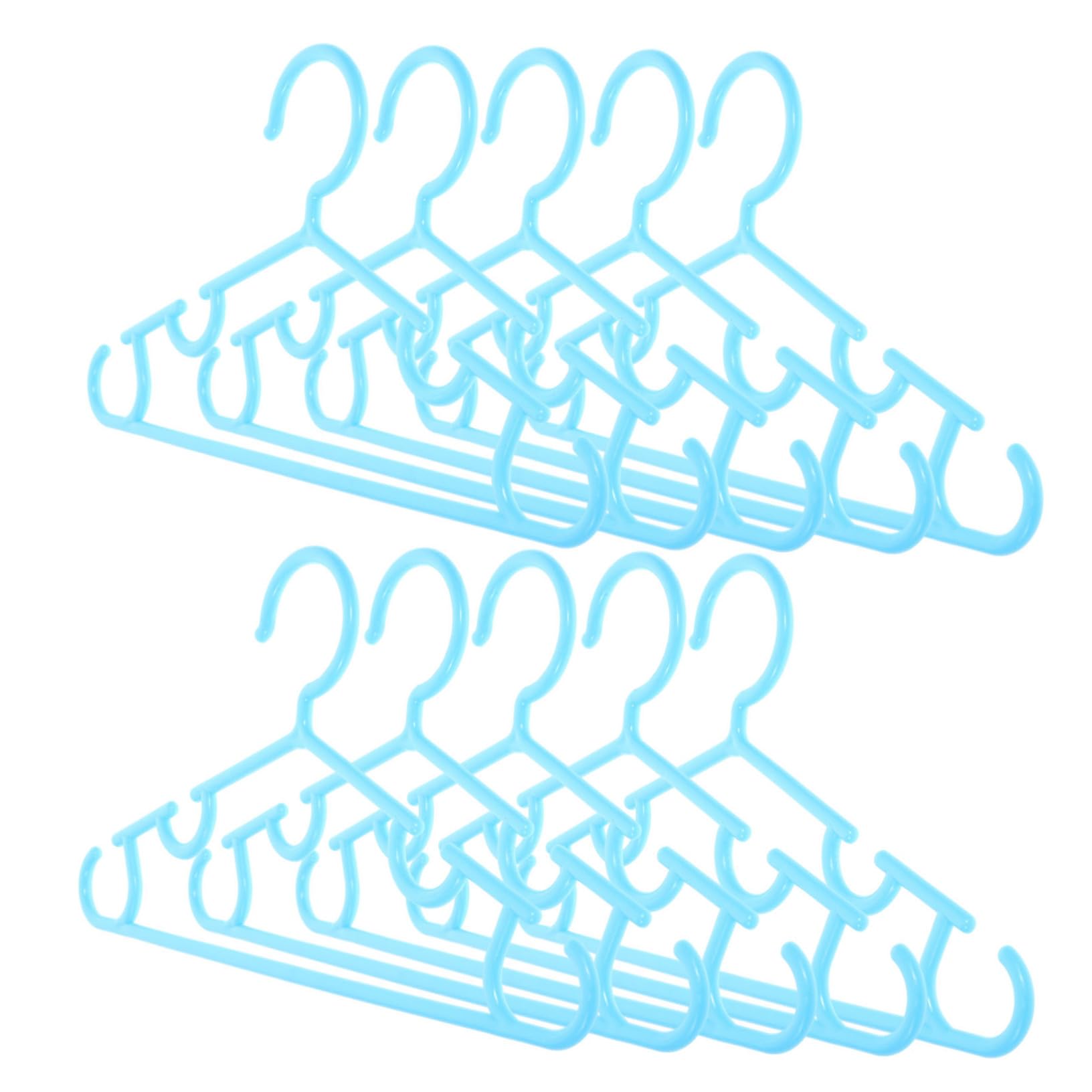 Alipis 50 Pcs Percha para Niños Tendedero Colgadores De Faldas Colgador De Ropa De Bebé Perchas para Ropa De Bebe Perchas De Bebe para Cuarto De Niños para Páginas