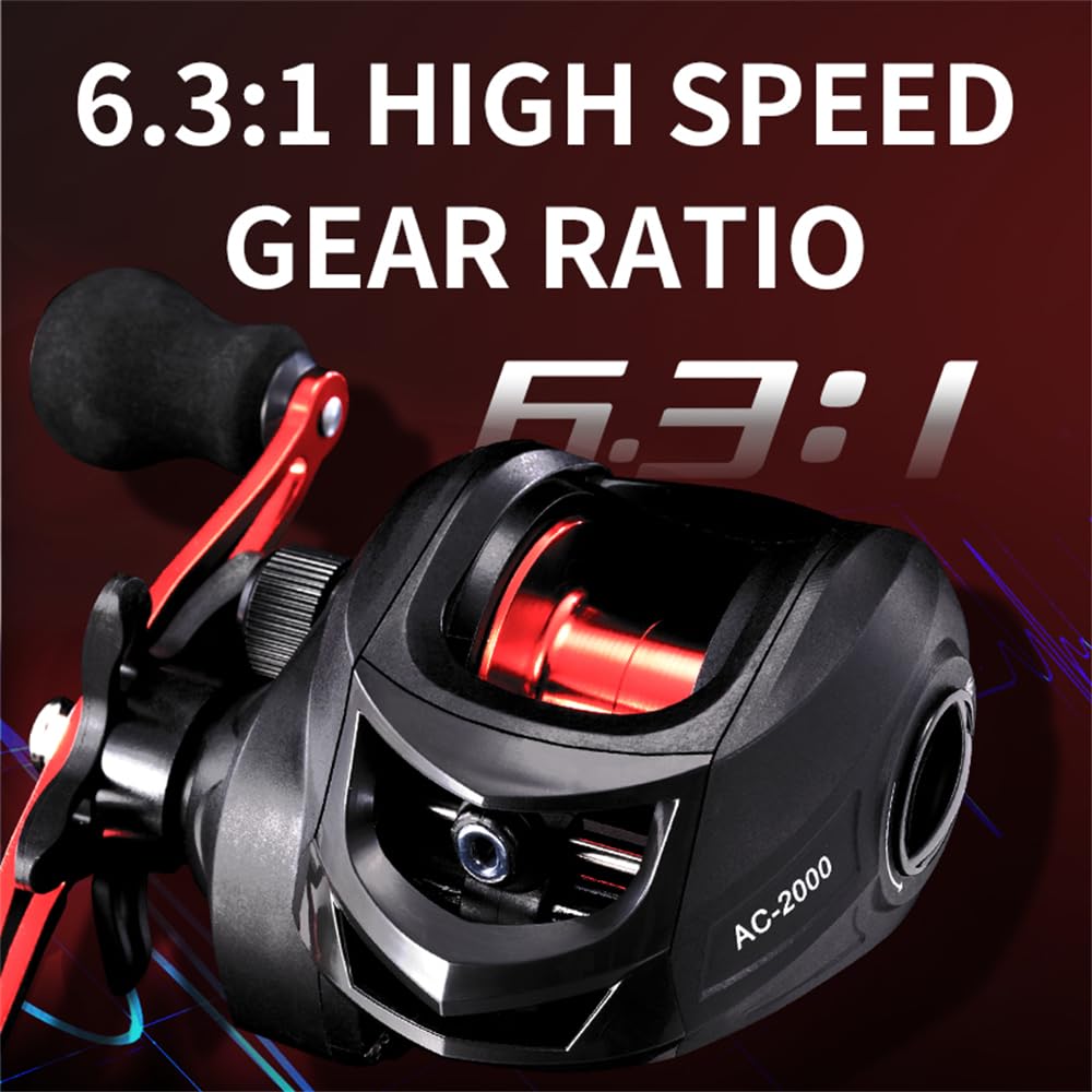 ac 2000 fishing reel Amazon.com : AC Baitcasting Reel Saltwater Freshwater Fishing Reels Max  Drag 8KG Light Surf Cast Reel Baitcaster Reels (Left Hand) : Sports &  Outdoors