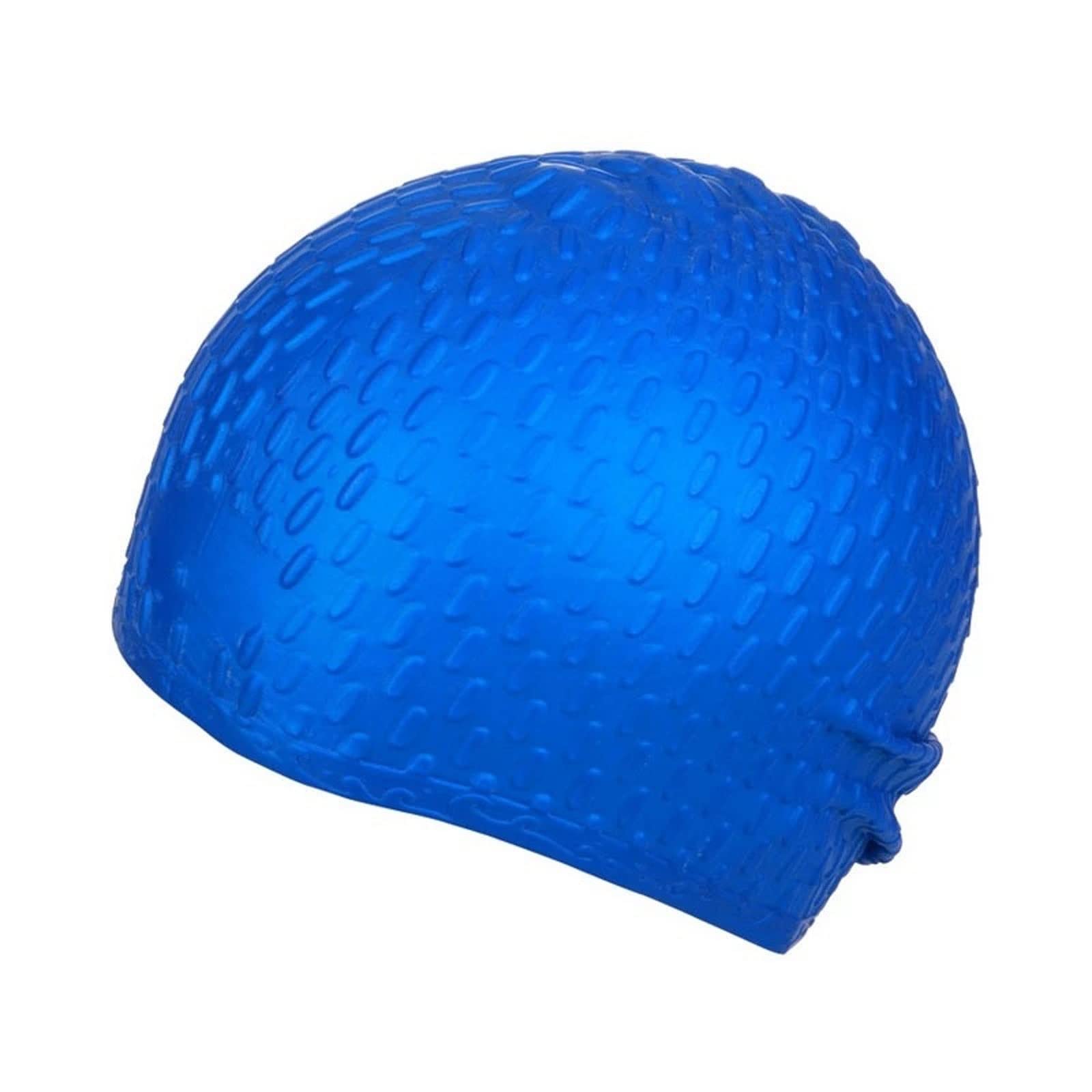 Gorro de natación Athletic Gorro de natación, Gorro de natación de silicona impermeable for hombre y mujer, gran tapón for los oídos, gorro de natación de silicona