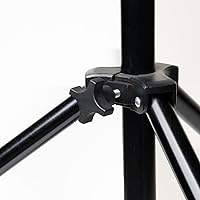 Vista 5 de POWERTEC QNB3011 - Paquete de 5 perillas de 4 puntos de 1/4"-20 con perno roscado de 2", perillas de tornillo de pulgar con pernos para cortacésped