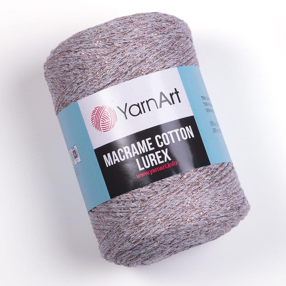 YarnArt El Örgü İpi MACRAME COTTON LUREX, 727, 4x250 gr