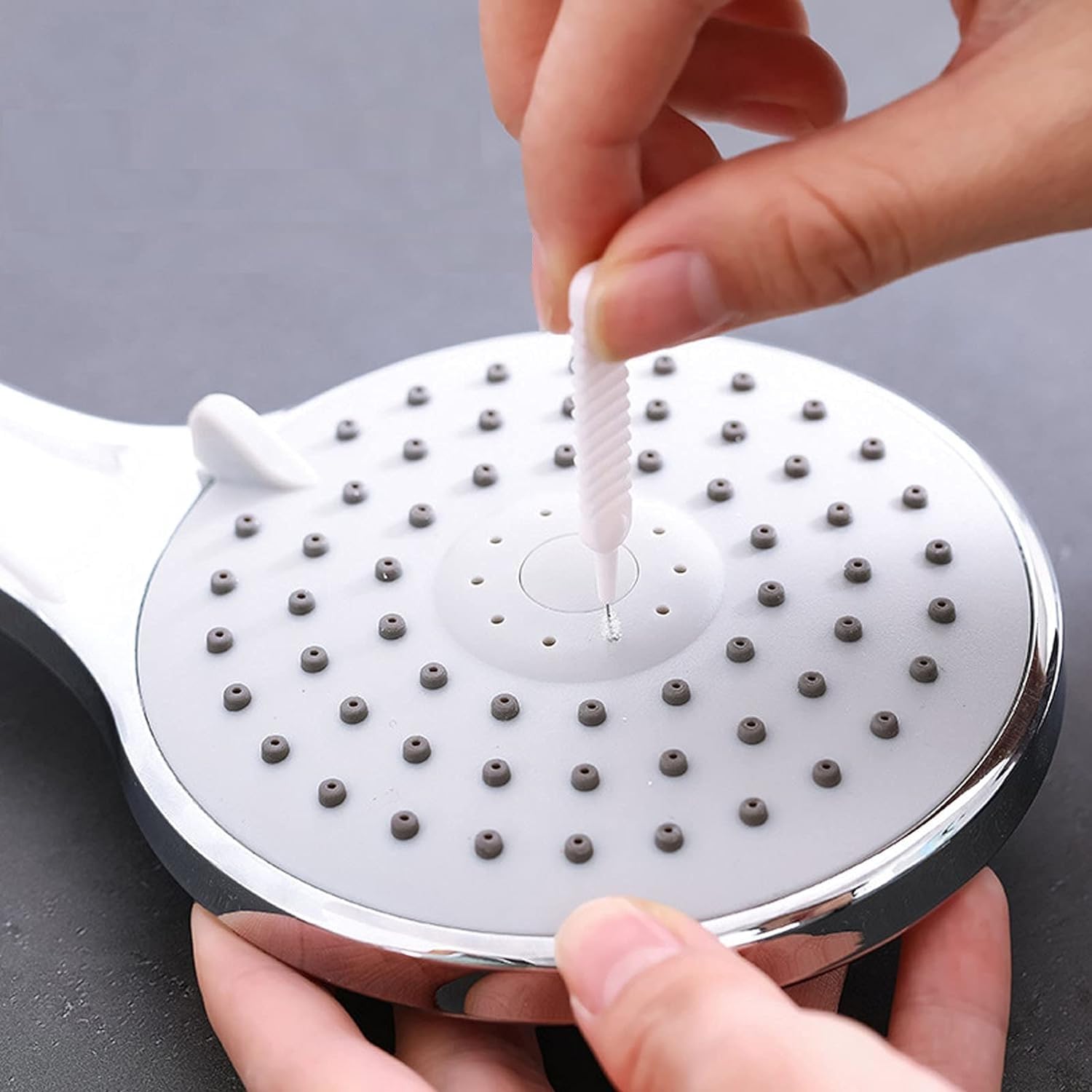 APURK Shower Cleaning Brush Shower Head Cleaning Tools Shower Hole Gaps Bore Cleaner Keyboard/Mobile/Headphone/Socket/Speakers Brush Bathroom Supplies (Pack of 10 Pcs) 2