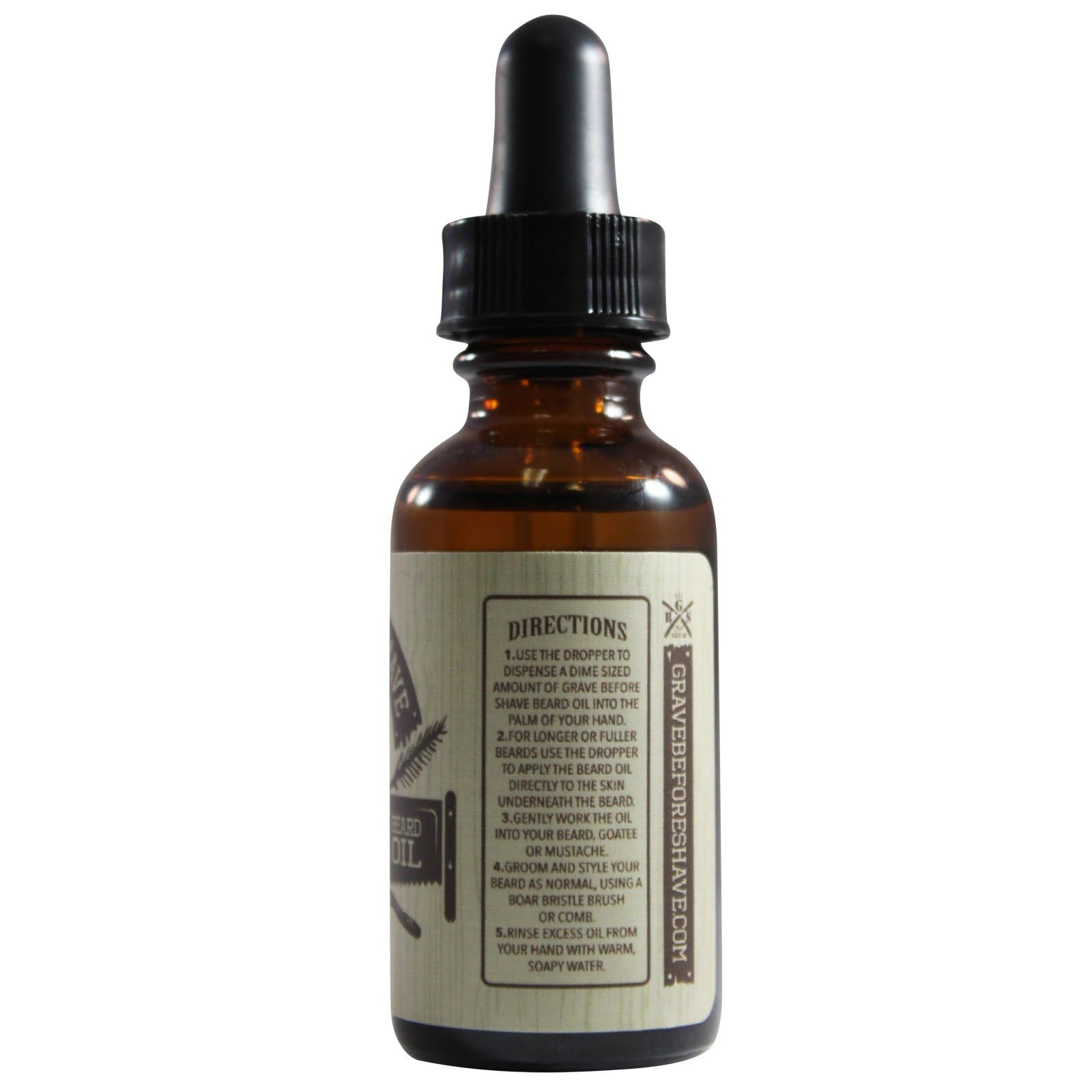 GRAVE BEFORE SHAVE – olejek do brody / olejek do brody, 30 ml (Pine Scent)