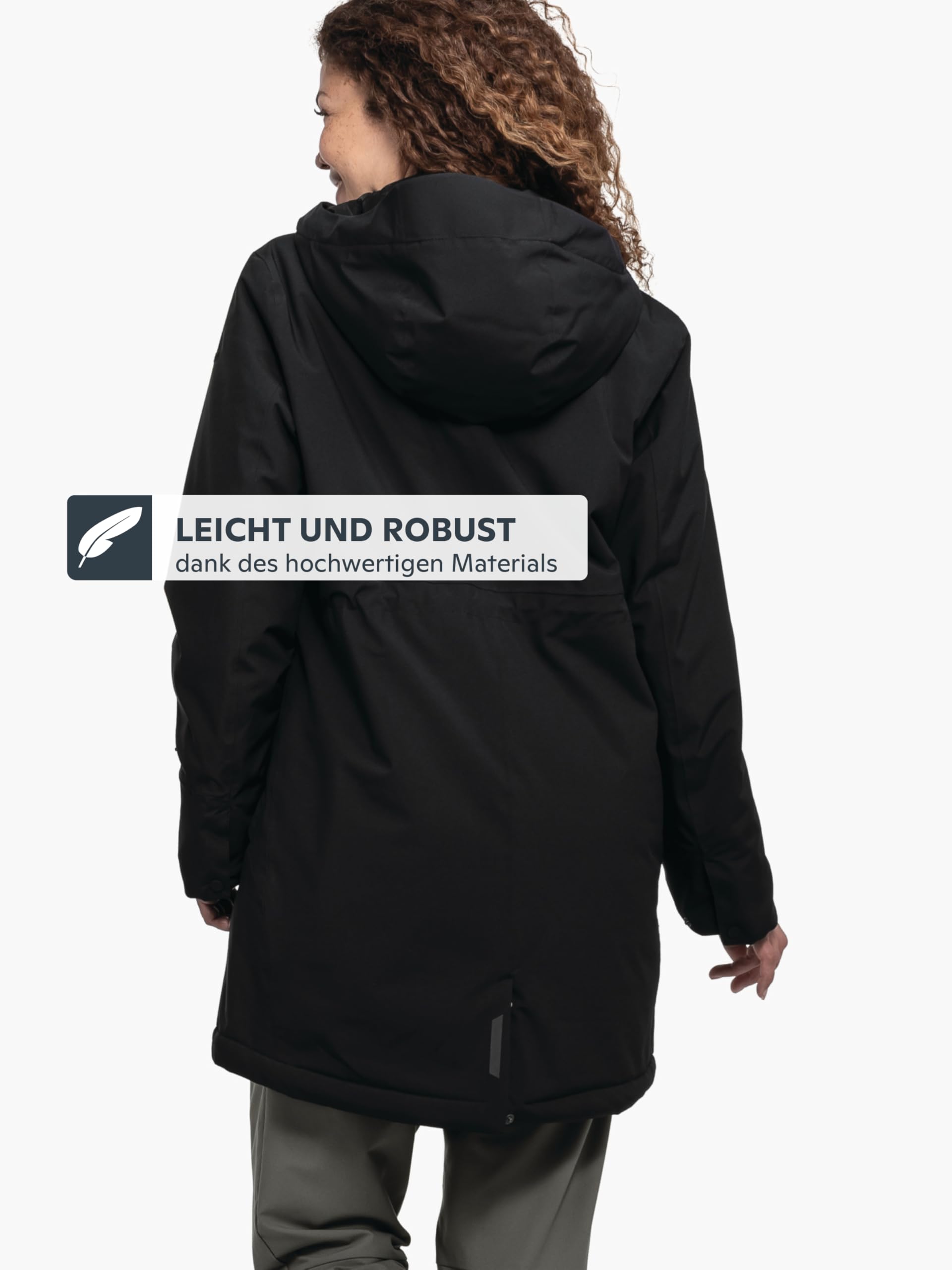 Schöffel Damen Ins Parka Style Crivat WMS, wasserdichte und atmungsaktive Winterjacke, komprimierbarer, leichter Parka mit nachhaltiger Wattierung