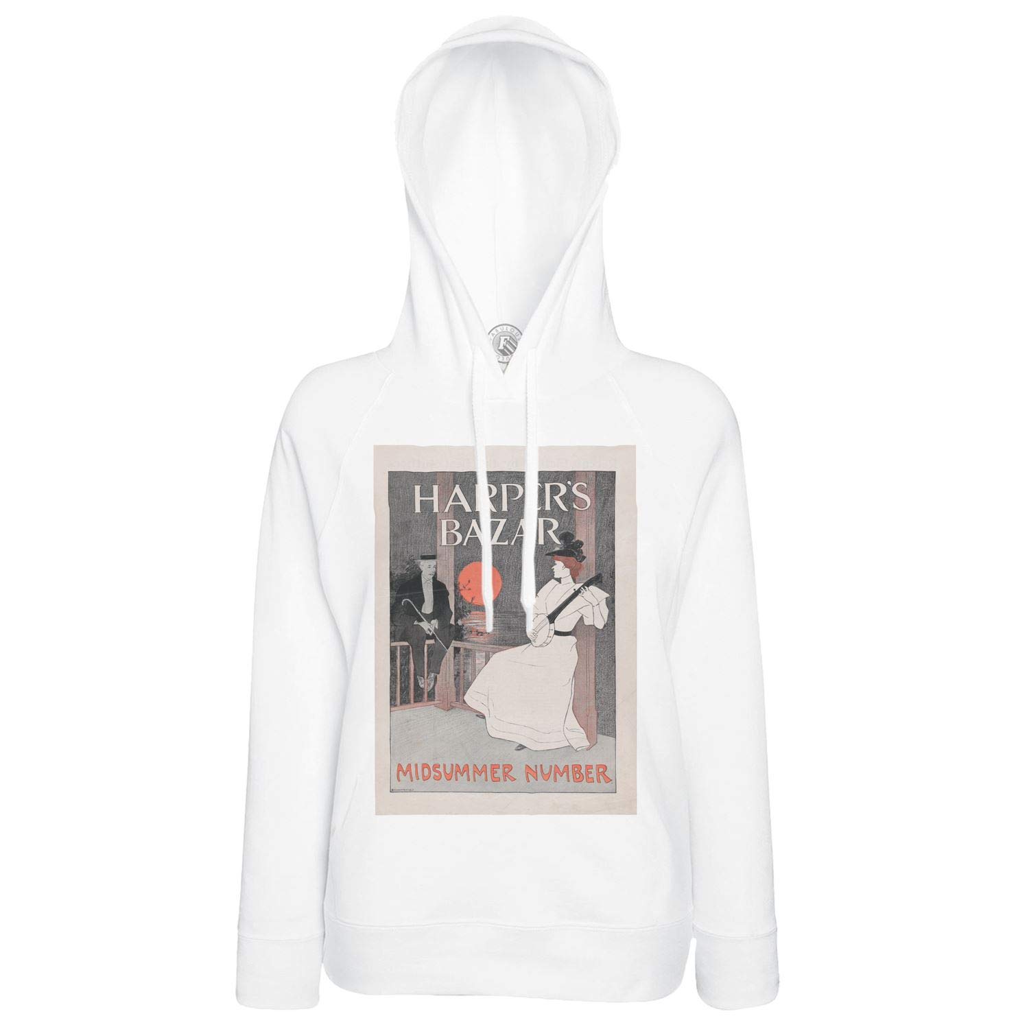 Sweat à capuche couverture Harper's Bazar finition premium style rétro vintage - 2
