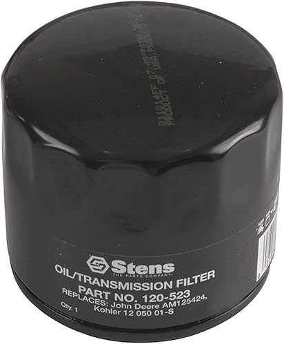 Stens Filtro de aceite, Kohler 12 050 01-S, ea, 1, negro, disponible en Yaxa Costa Rica