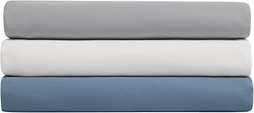 Miniatura 5 de Nautica - Sábana bajera individual XL, ropa de cama resistente a las arrugas, ligera para todas las estaciones, artículos esenciales para dormitorio