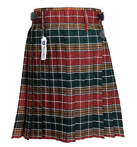 Men's 5 Yard Scottish Tartan Kilt – Highland Wedding Outfit, Scottish Costume Kilts for Men3