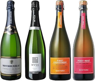 Amazon Co Jp 神の雫 に登場スパークリングワイン4本セット 750ml 白3本 ロゼ1本 食品 飲料 お酒 Amazon Co Jp 神の雫 に登場スパークリングワイン4本セット 750ml 白3本 ロゼ1本 食品 飲料 お酒