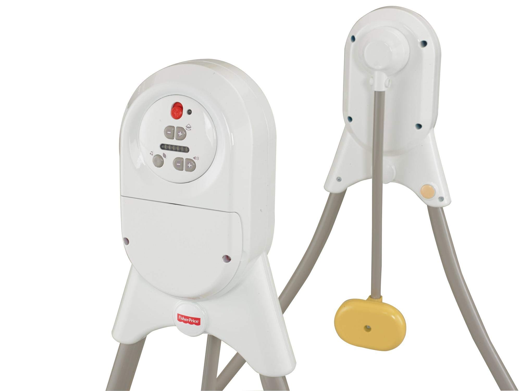 Fisher-Price Baby Gear - Altalena 3-in-1 Cuccioli della Natura a 6 velocità, con 16 Melodie, Suoni della Natura Rilassanti e 1 Arco Giochi Removibile, BFH07