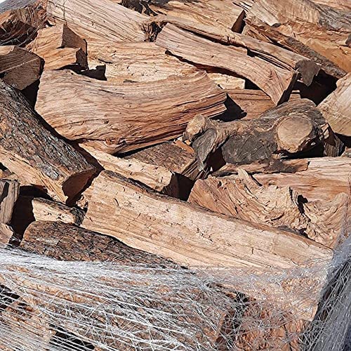 50 Kg Legna da Ardere di Ulivo Olivo per Camino in Cartoni da 10 kg, ideali per Barbecue, Forni e Stufe a Legna, Combustibile Riscaldamento Casa
