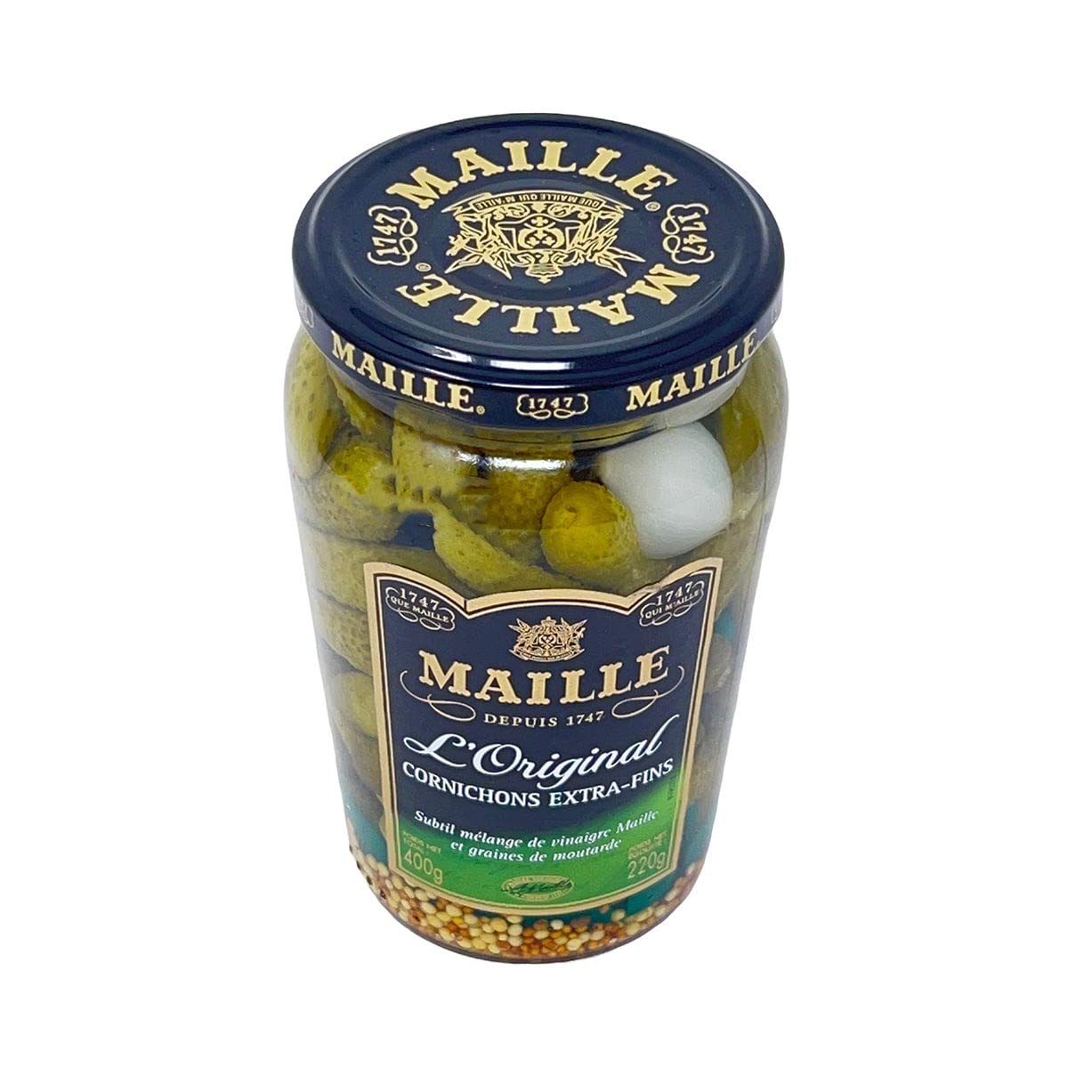 Maille Mini Gurken Cornichons Extra fein 5 x 400 Gramm