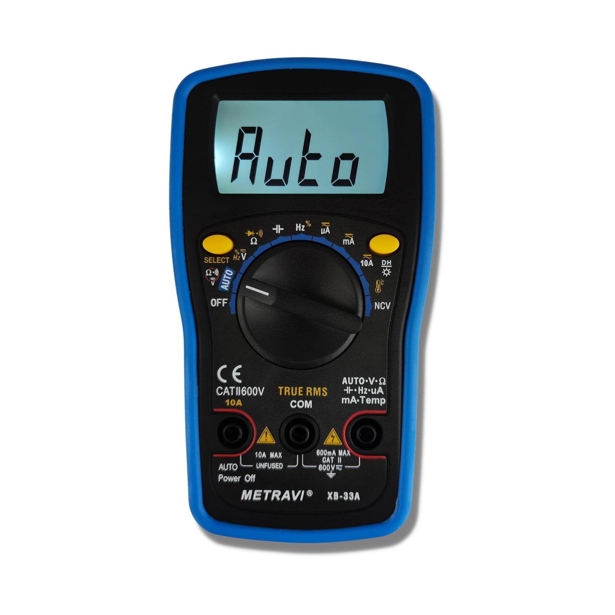 Metravi XB-33A Fully Auto-ranging Digital TRMS Multimeter with NCV and Overload Protection (B0B66Z4D78) Amazon Price History, Amazon Price Tracker