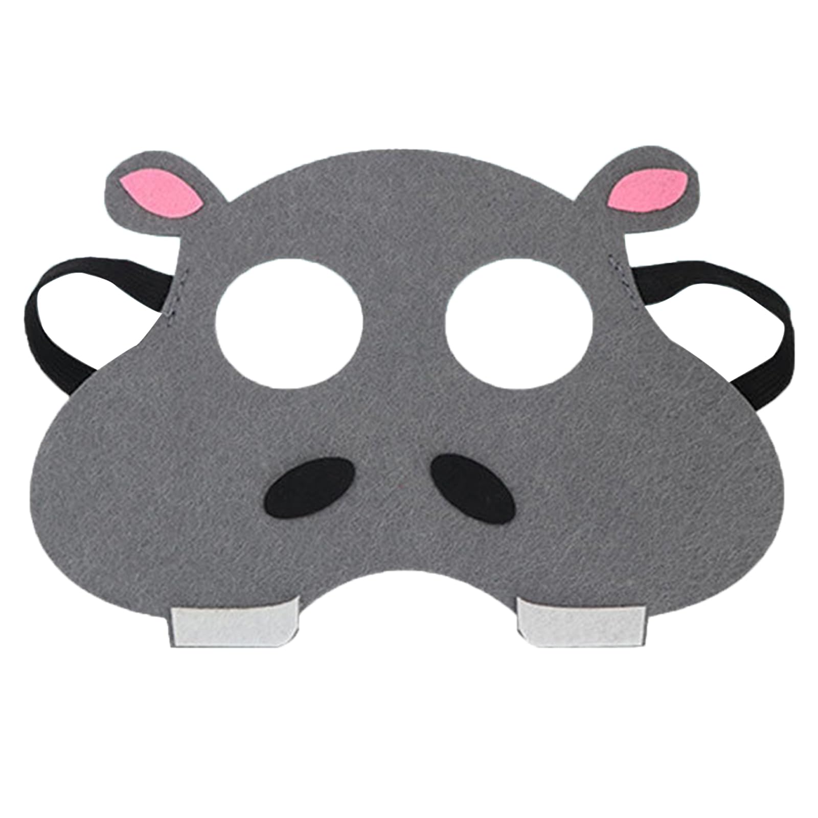 Jtnohx Felt Animal Masks, 10 Pcs Halloween Mask for Kids, Animal Costume for Birthday Party Supplies