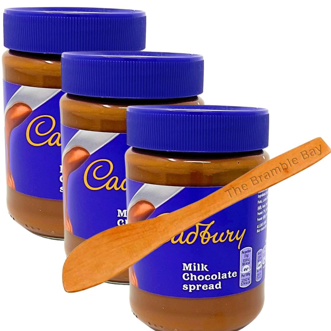 Chocolate Spread Bundle contains Spread 400g x3 and Wooden Spreader