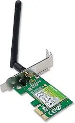 TP-Link Adaptador Wireless N Pci 802.11n/B/G 150mb Lite Express Dev, Preto, TL-WN781ND