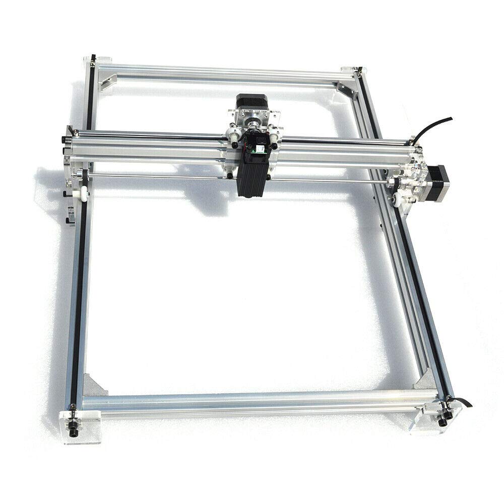 Maszyna do grawerowania laserowego 50 W, "zrób to sam", do grawerowania laserowego CNC, ochrona oczu, nóż laserowy do drewna, metalu, DIY, ręczne wykonanie, duża powierzchnia grawerowania 400 x 500 mm
