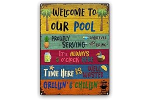 Exclusive BYOB Pool Sign Exclusively Designed by Wander Prints