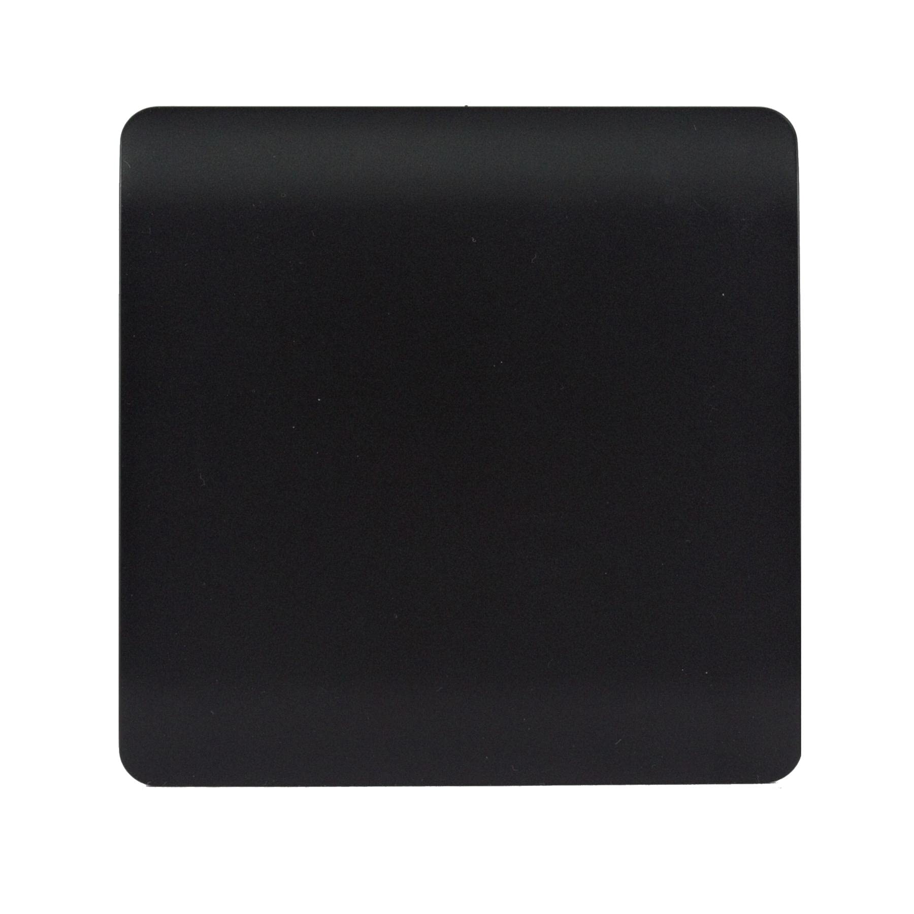 B&Q -  Matt Black Single Blanking Plate