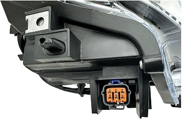 Headlight Assembly Compatible with 2014-2017 Mazda 6, Halojen Headlamps with Bulbs Left & Right Side Pair Set MA2519160, MA2518160 / GMP2-51-0K0,GMP2-51-0L0