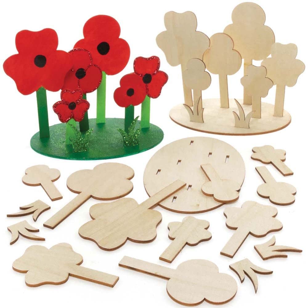 Baker Ross Kit Creativo Zucca Con Pompon Per Bambini – Confezione Da 5 – Lavoretti Di Halloween Fai-da-te Con Cartoncino Adesivo E Pon Pon Colorati