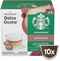 Cappuccino em Cápsula Starbucks Caixa 100g 10 Unidades
