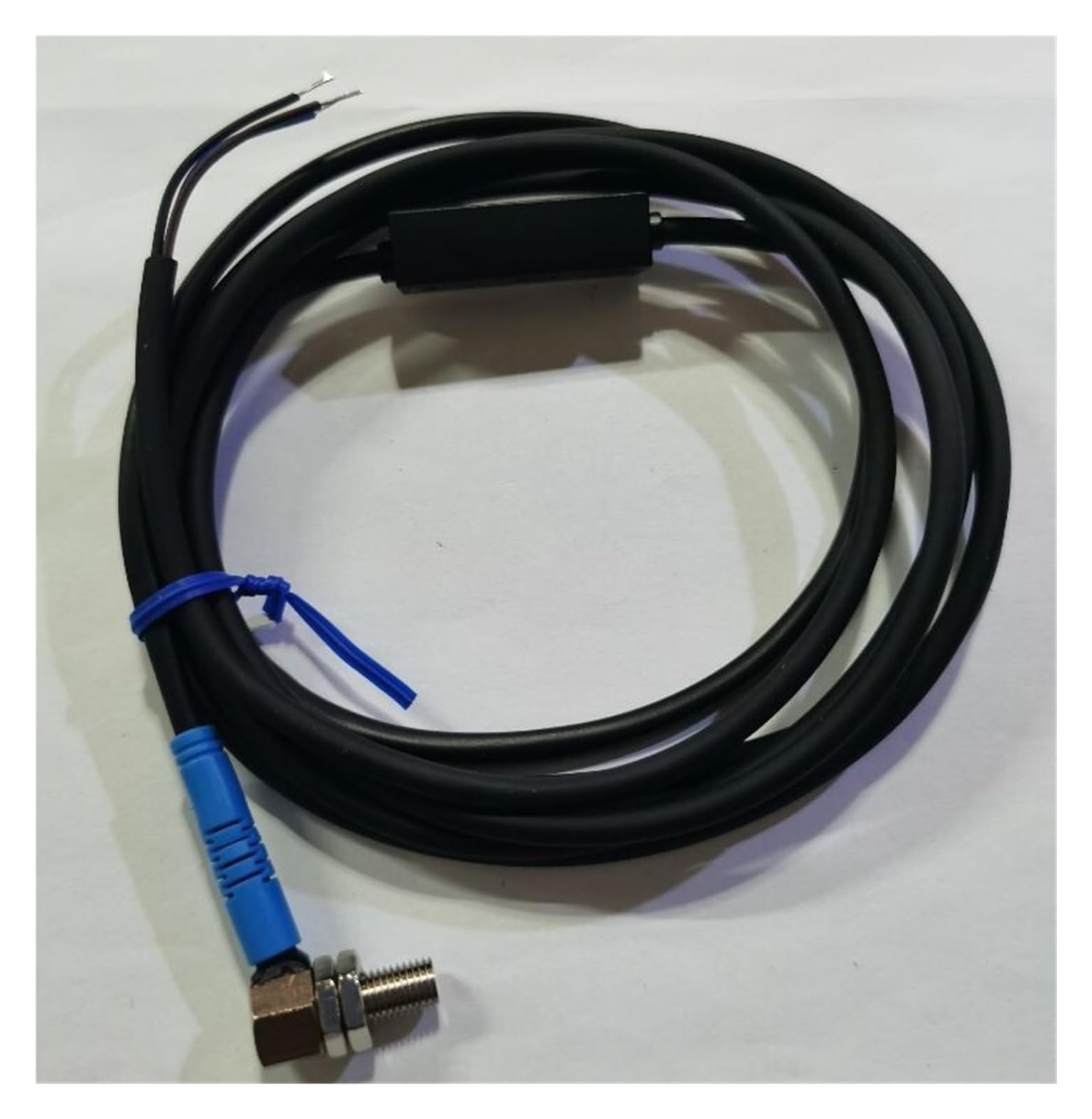 Sensor difuso M6 regulable 10-30 VCC interruptor fotoeléctrico industrial 100 Hz PNP NO