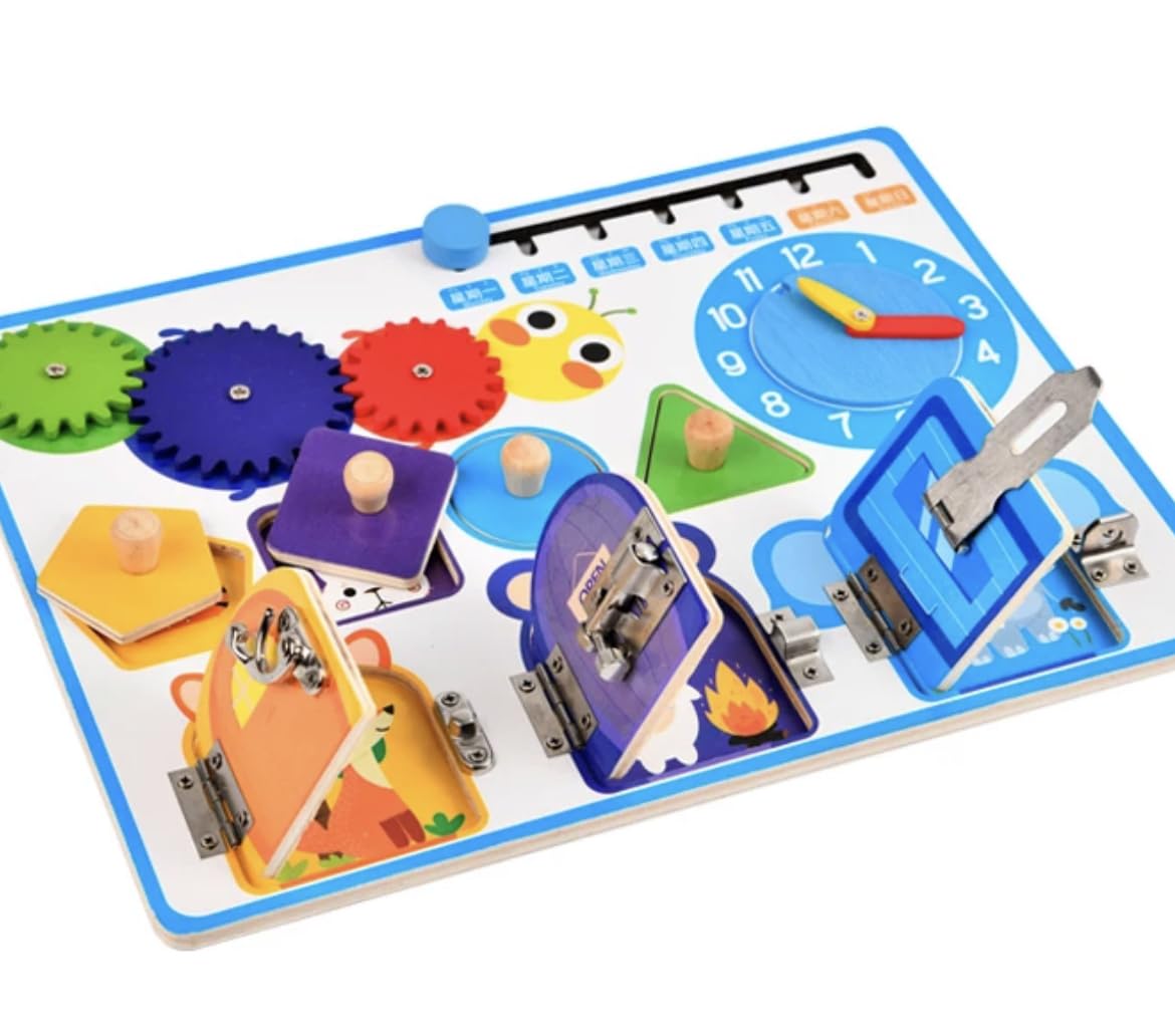 See full amazon price history chart for Toyartsy Wooden Busy Board for Fun Game with More Than 10 Activities with Stand - Montessori Educational Sensory Toy for Kids and Toddlers- Colorful, Durable, Safe and Certified Toyartsy Wooden Busy Board for Fun Game with More Than 10 Activities with Stand - Montessori Educational Sensory Toy for Kids and Toddlers- Colorful, Durable, Safe and Certified (B0CG6G85RV) Amazon Price History, Amazon Price Tracker