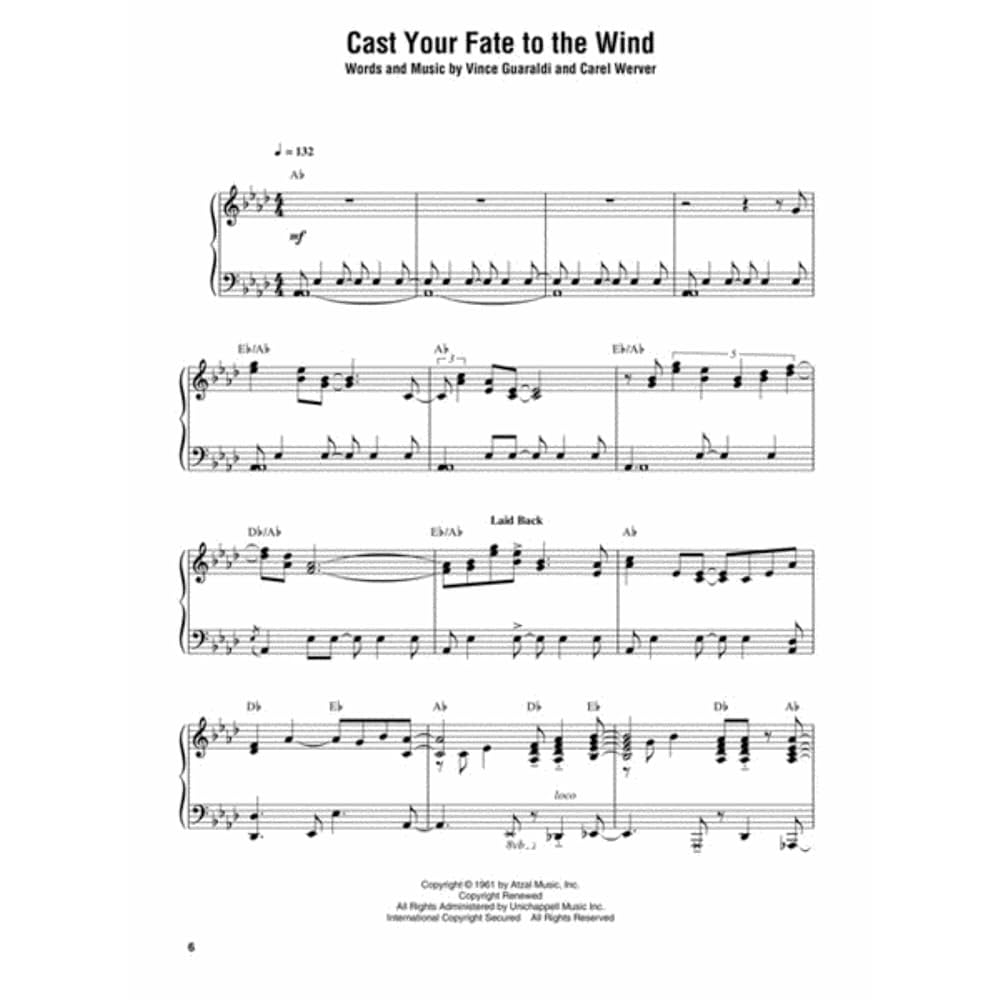 the-vince-guaraldi-collection-piano-sheet-music-for-jazz-and-peanuts-specials-artist-transcriptions-9-iconic-songs-including-cast-your-fate-to-the-wind-linus-and-lucy-and-more-guaraldi for Linus And Lucy Piano Sheet Music Free Printable The Vince Guaraldi Collection: Piano Sheet Music for Jazz and Peanuts Specials | Artist Transcriptions | 9 Iconic Songs Including Cast Your Fate to the Wind, Linus and Lucy and More: Guaraldi, for Linus And Lucy Piano Sheet Music Free Printable