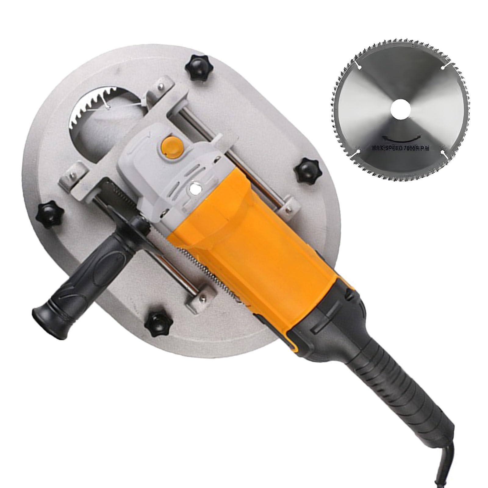 XNZJHPP Electric Big Cattle Dehorner,Adult Cattle Dehorner,Electric Bloodless Big Bull Horn Breaker,Cattle Horn Cutting Machine (Yellow)