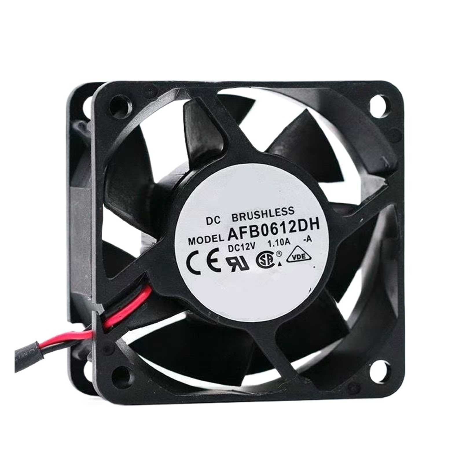 Wentylator 60 mm 6025 AFB0612DH 6 CM 12 V 1 A z podwójnym łożyskiem kulkowym