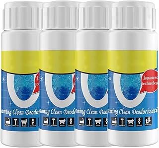 Eco-Friendly Sink and Drain Pipe Dredging Powder,Powerful Drain Blockage Cleaner Sink Cleaner Powder,Portable Powder Cleaning Tool,Powder Agent for Kitchen Toilet Pipe Dredging (Size : 4 Count (Pack