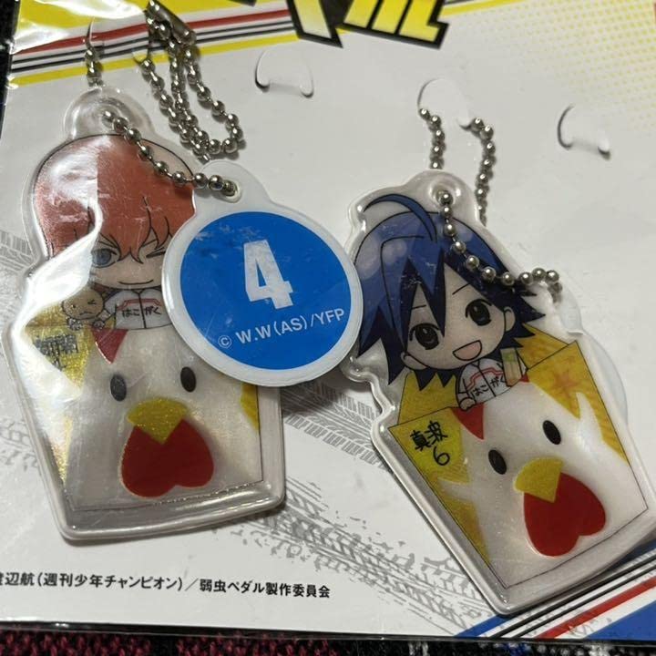弱虫ペダル　からあげくん　LAWSON　リフレクターキーホルダー 弱虫ペダル からあげくん LAWSON リフレクターキーホルダー 弱虫