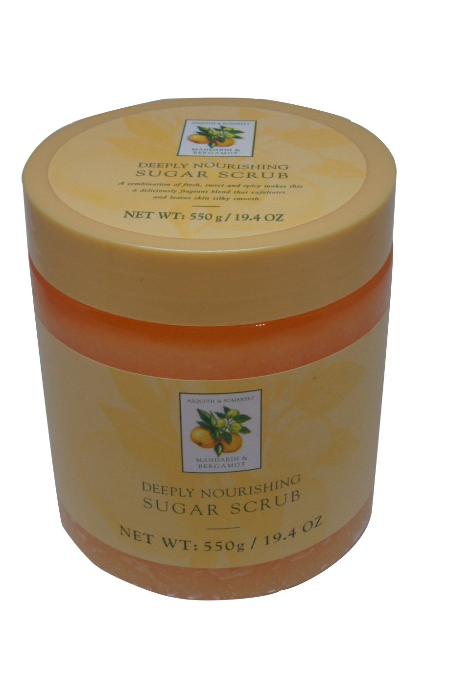 Asquith & Somerset Mandarin & Bergamot Exfoliating Sugar Scrub 19.4 Fl.Oz. Body
