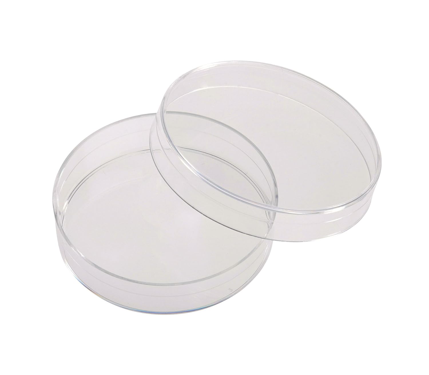 CELLTREAT 229661 60 mm x 15 mm Tissue Culture Treated Dish, Sterile, 6 cm L, 1.5 cm H, 6 cm W, 7 mL, Polystyrene (Pack of 500)