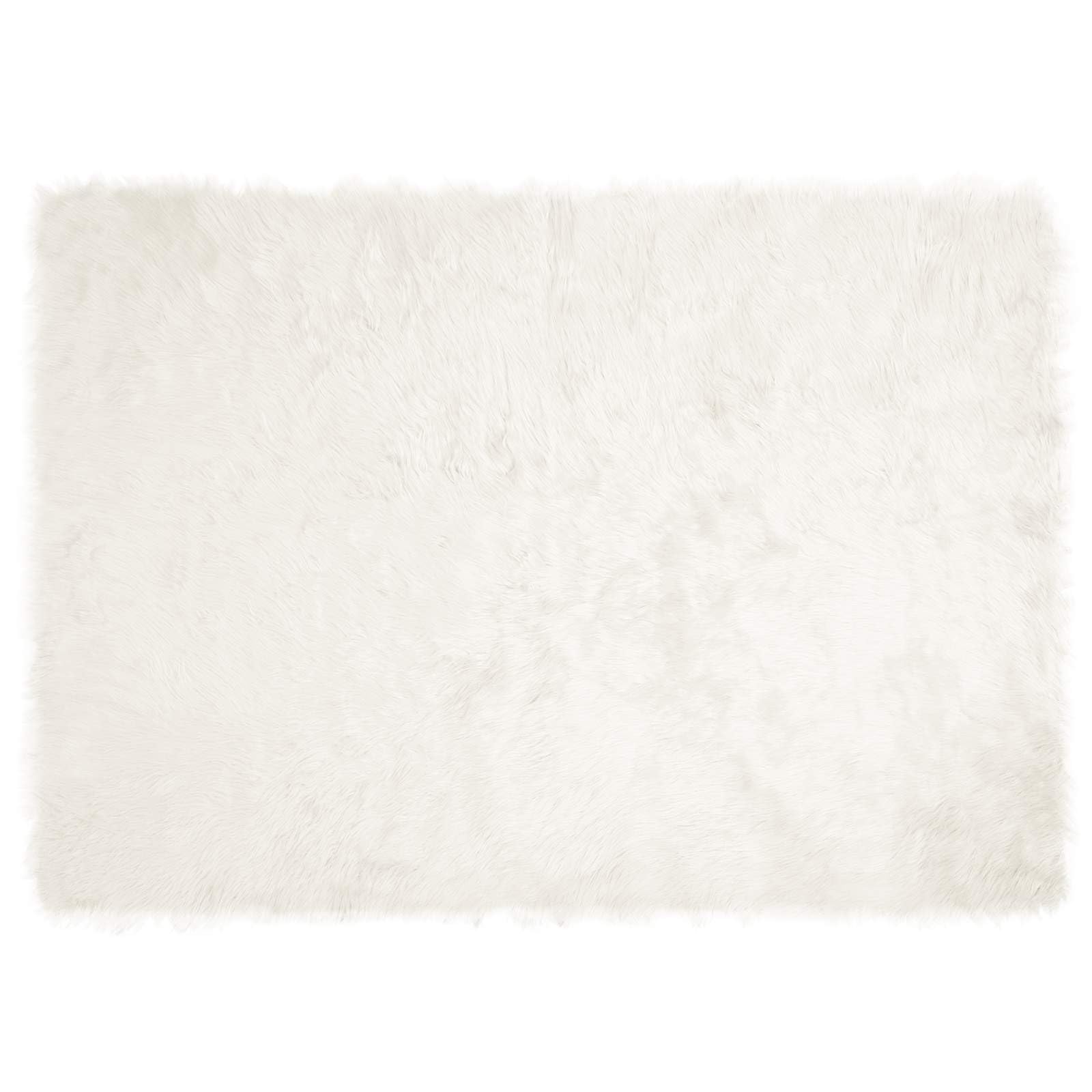Tapis en Fausse Tafalla Blanc 240 x 340 cm Polyester,Tapis,8.04kg-42021464