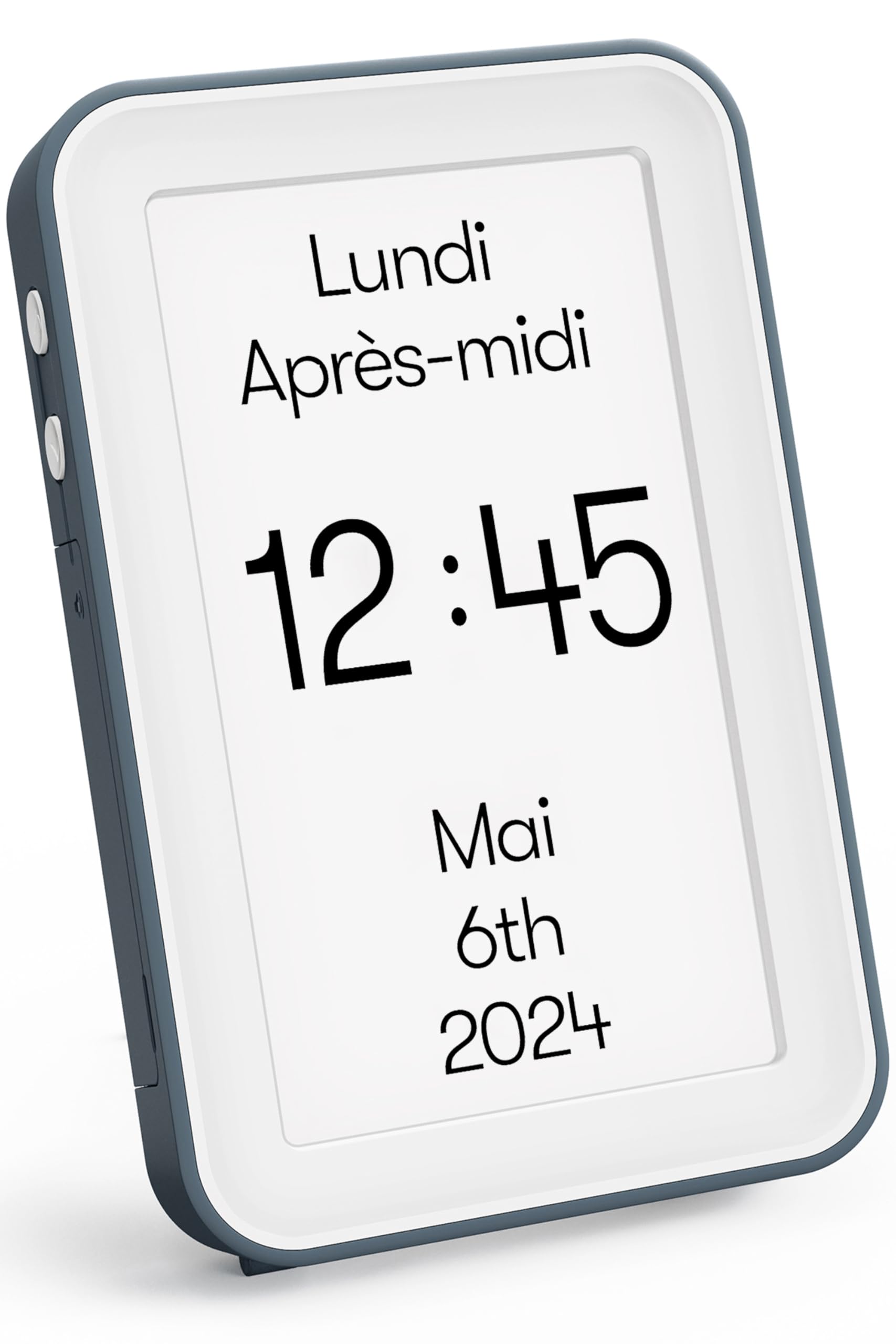 Relish Day Connect (NOUVEAU 2024) – Horloge pour démence, Horloge numérique calendrier grand écran HD pour les personnes âgées et les personnes souffrant de perte de mémoire avec grands chiffres, jour