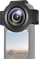 Vista 10 de PULUZ Funda Protectora de Lente PC para Cámaras Esféricas Ricoh Theta SC2 / S/V Accesorios de Cámara Adhesiva Protector de Lente