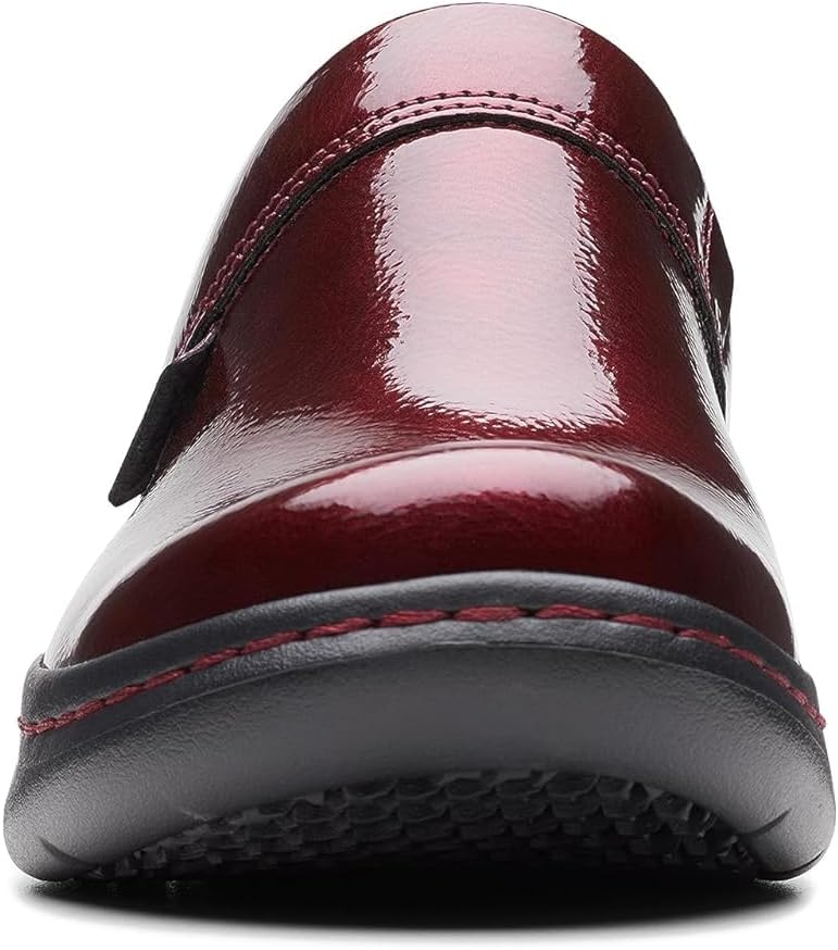 Clarks Unisex ClarksPro Clog Sneaker, Burgundy P, 0 US Women